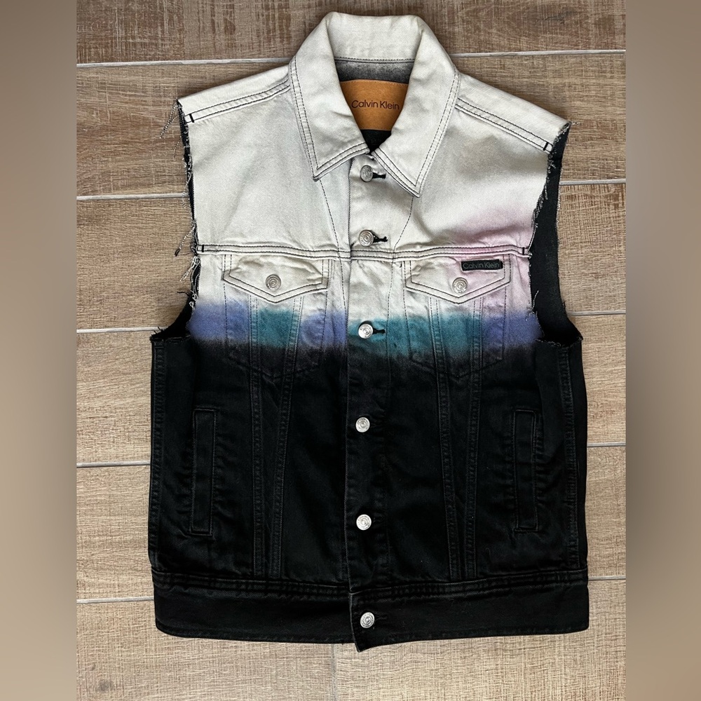 Calvin Klein Denim Vest | S